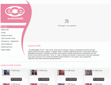 Tablet Screenshot of ecekozmetik.com